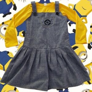Rubies Despicable Me 3 Minion Costume Child Size Medium 8-10 Dress Only